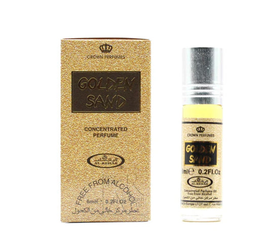 Al Rehab Golden Sand Concentrated Perfume Oil Roll On 6 Ml